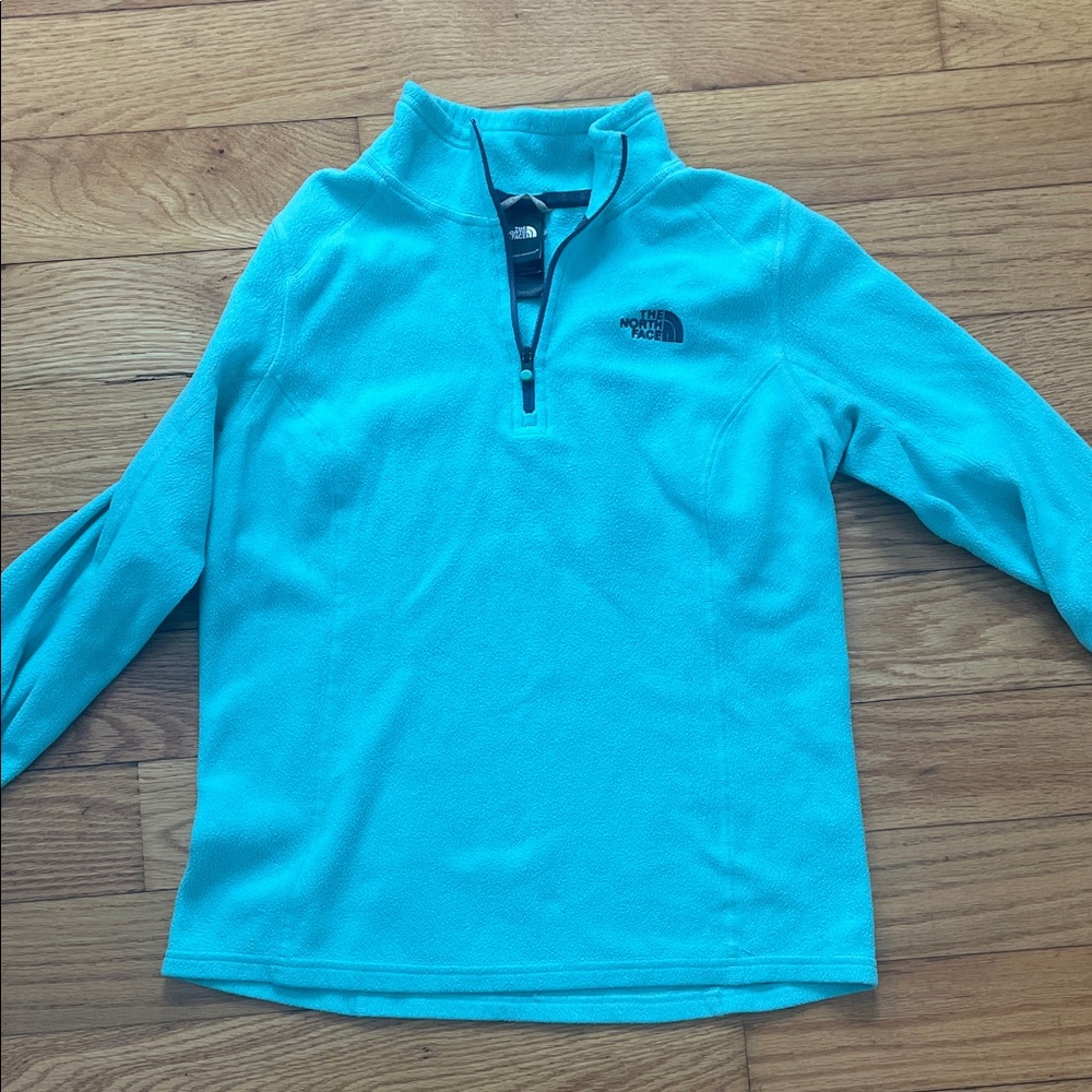 The North Face Womens Turquoise Fleece Pullover